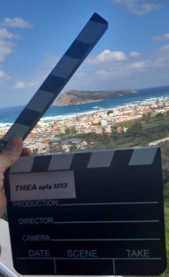 Thea Apartment Agia Marina 외부 사진