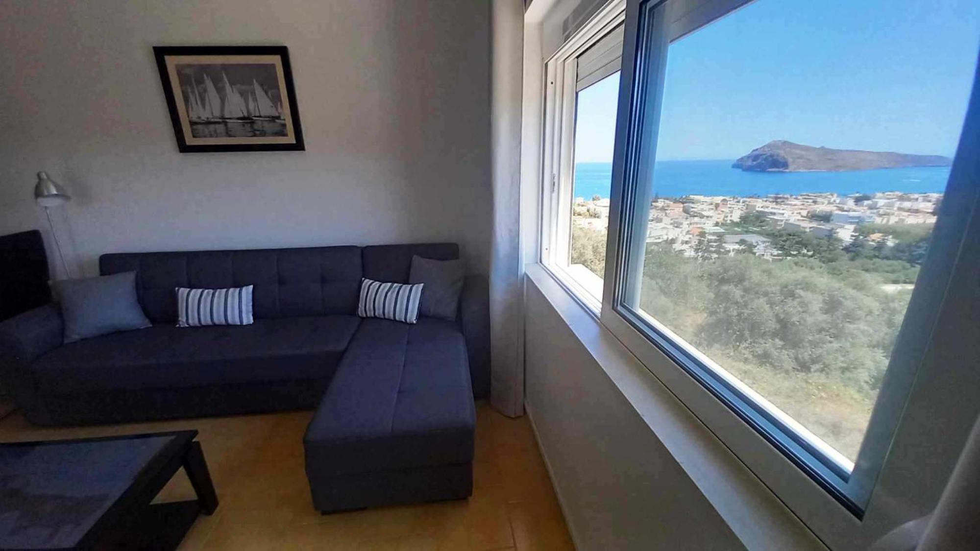 Thea Apartment Agia Marina 외부 사진