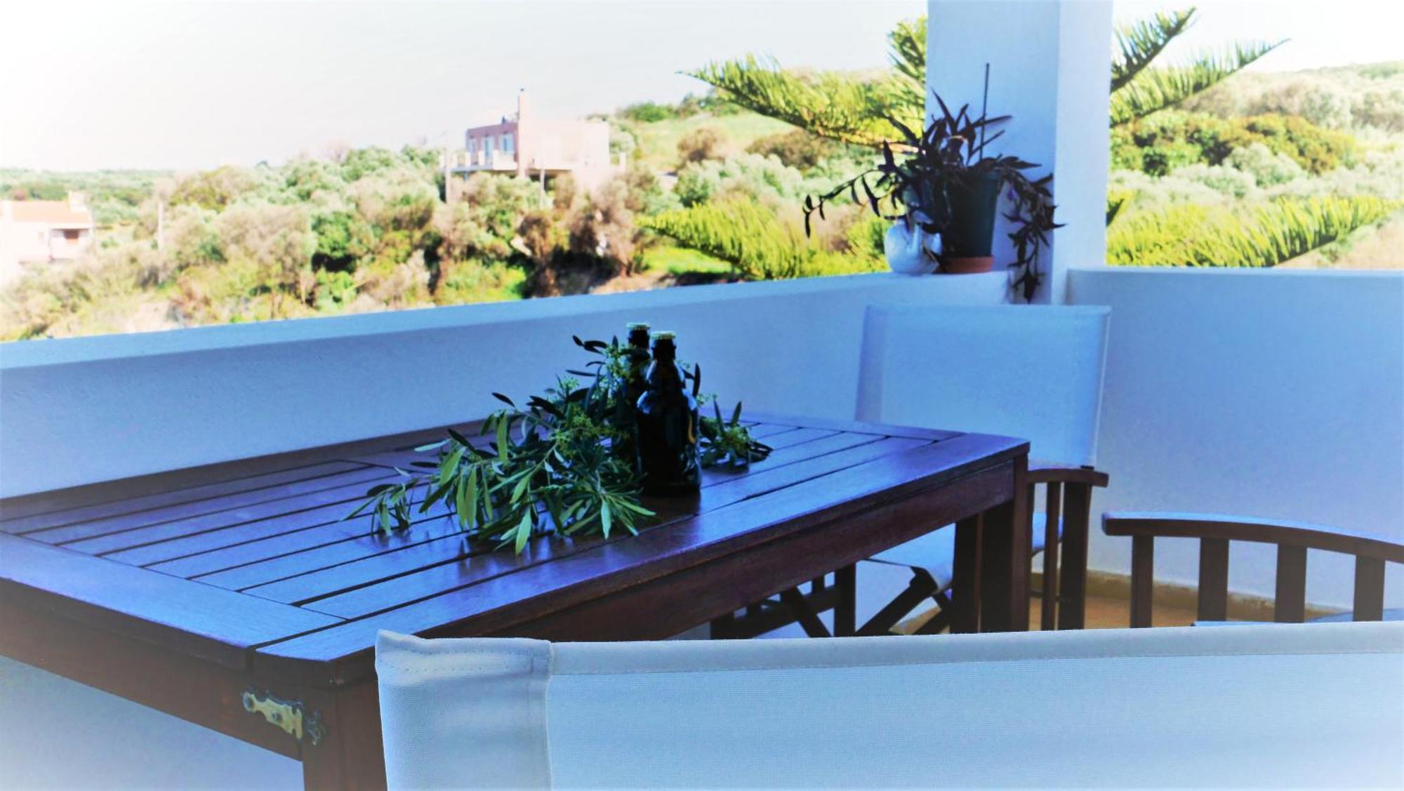 Thea Apartment Agia Marina 외부 사진