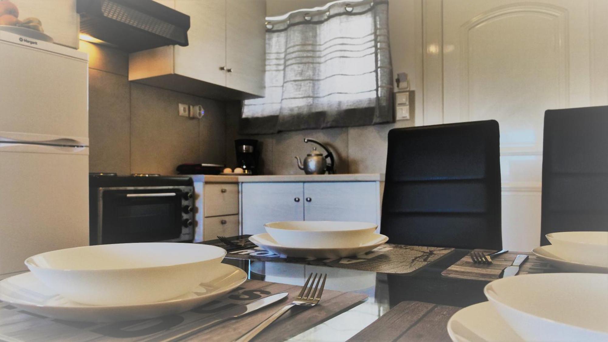 Thea Apartment Agia Marina 외부 사진